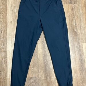 Birddog Performance Jogger Womens Large Boom For Your Boomstick Blue Drawstring